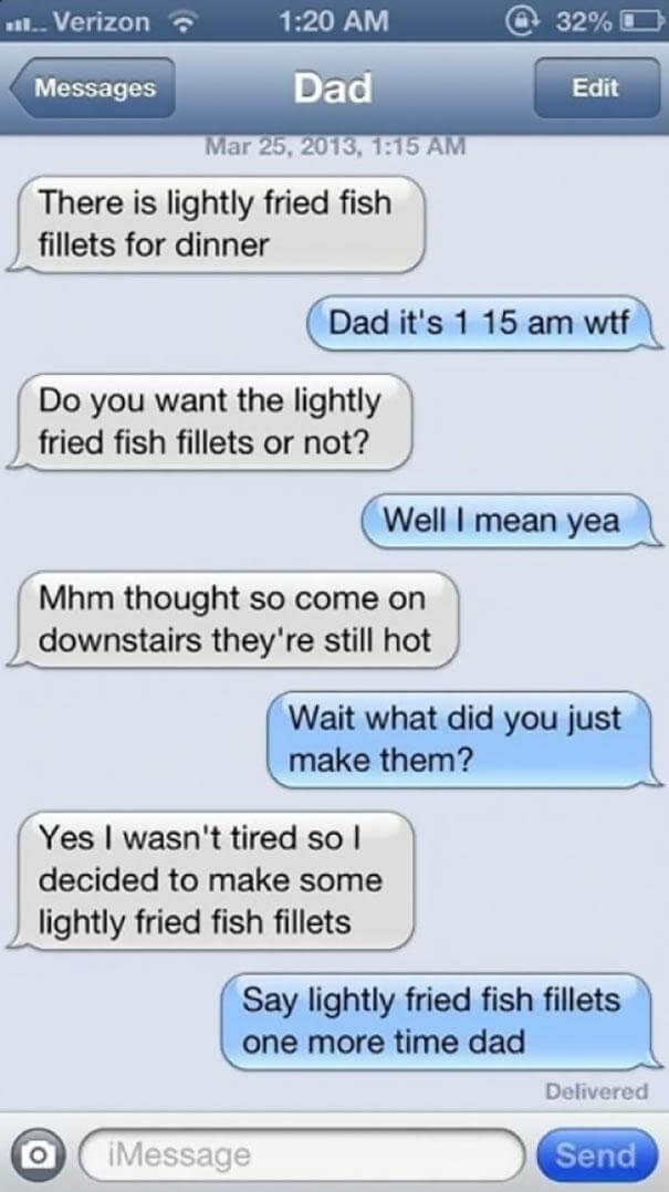 10 Hilarious Dad Texts That Will Leave You Laughing - Parenthood, Humor