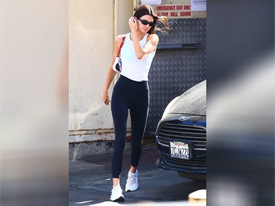 Kendall Jenner out in LA. 