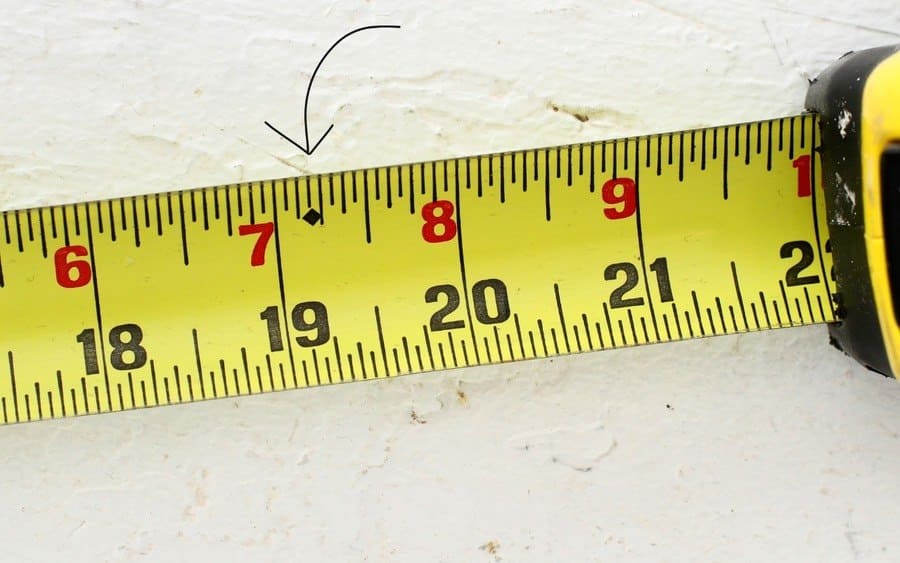 Measuring Tape for Finding Studs