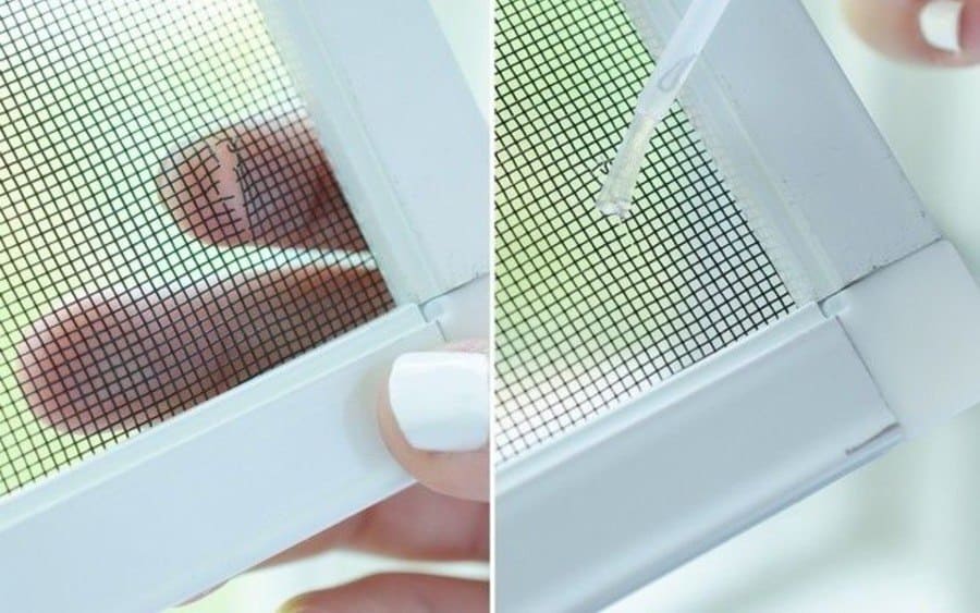 Using Nail Polish to fix Your Window Screen