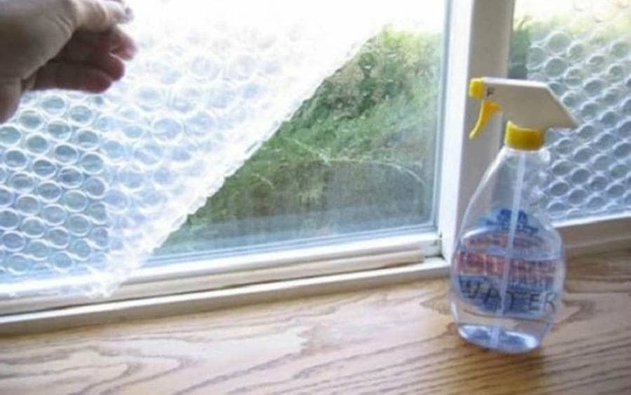 Using Bubble Wrap for Your Windows