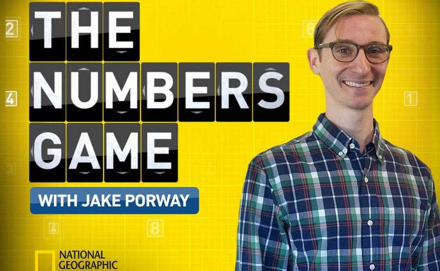 An advertisement for the National Geographic show The Numbers