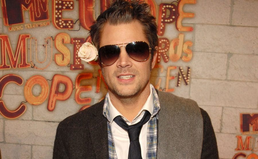 Johnny Knoxville on the red carpet in 2006