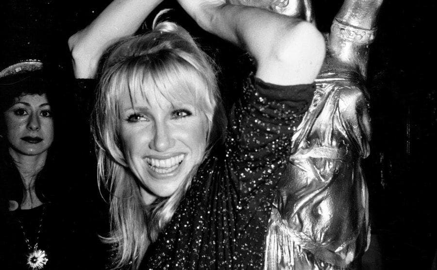 Suzanne Somers dancing at Studio 54