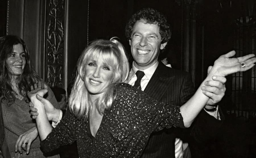 Suzanne Somers and Alan Hamel at Studio 54 