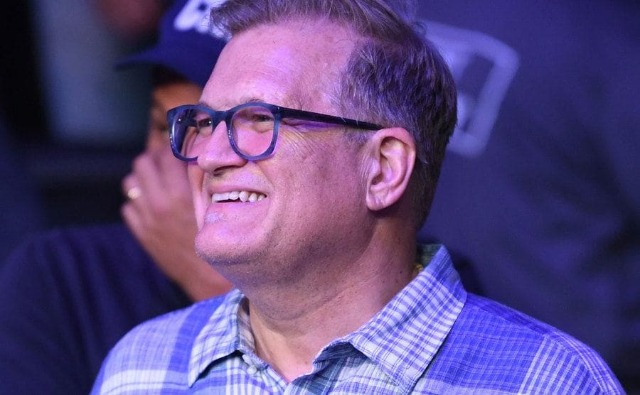 Drew Carey is attending the UFC 241 Event at the Honda Center.