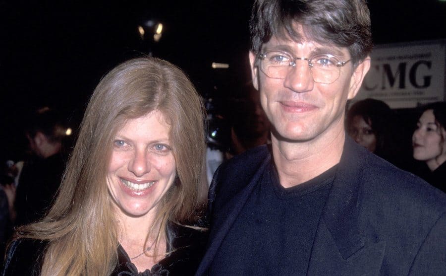 Eric Roberts and Eliza Roberts attend the 'Analyze This' Premiere. 