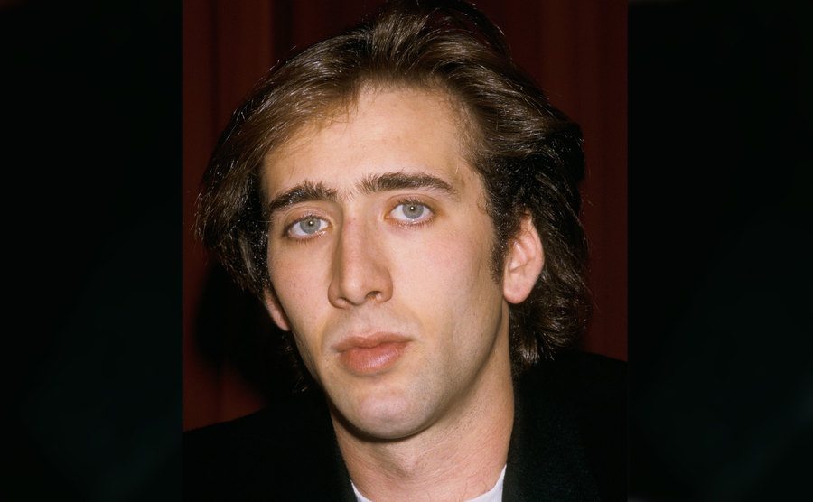 A portrait of Nicolas Cage.