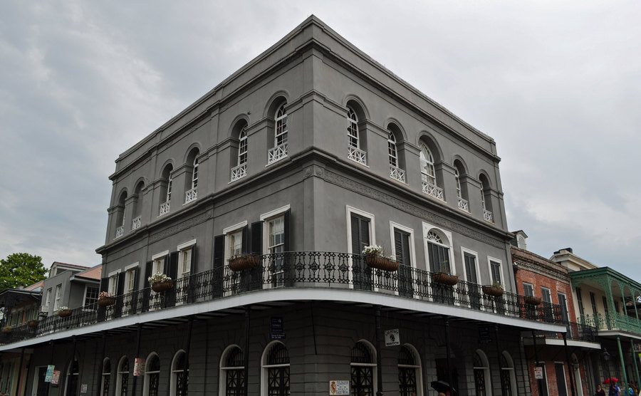 An exterior view of ‘’The LaLaurie House.’’