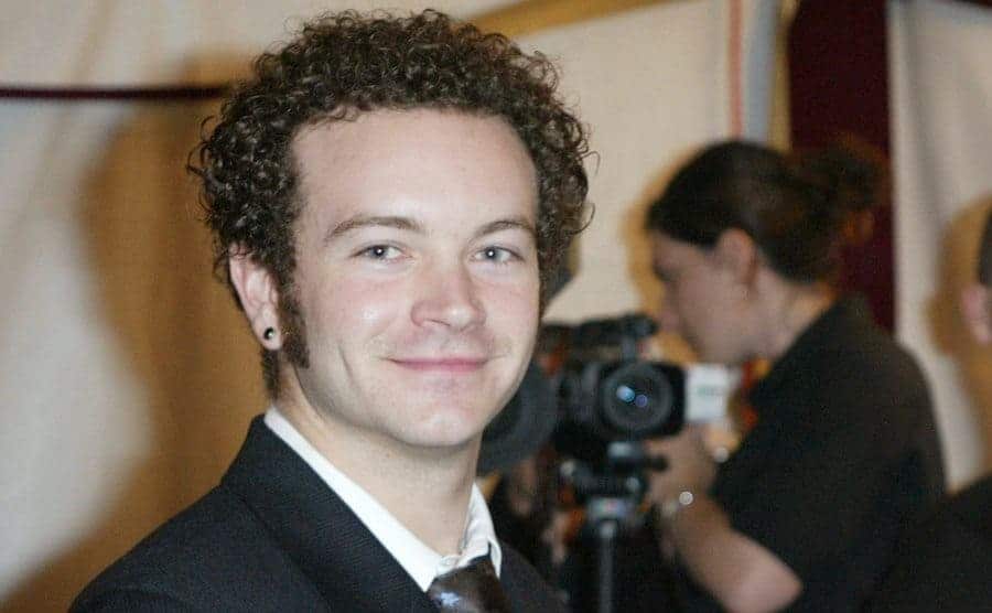 Danny Masterson poses backstage at the Church of Scientology’s event. 