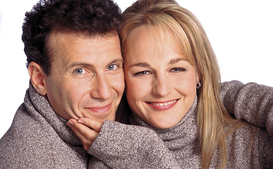 Helen and Paul in a promo shot for the show.