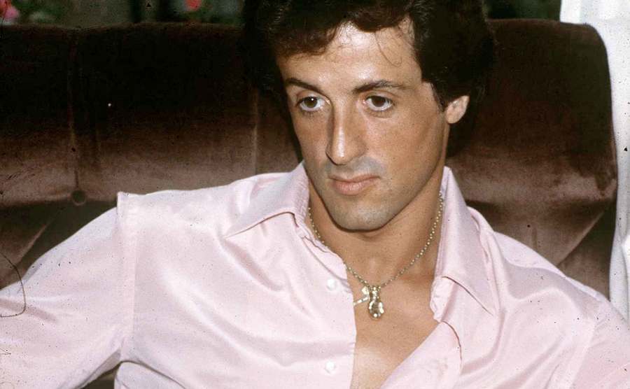 A photo of Sylvester Stallone.