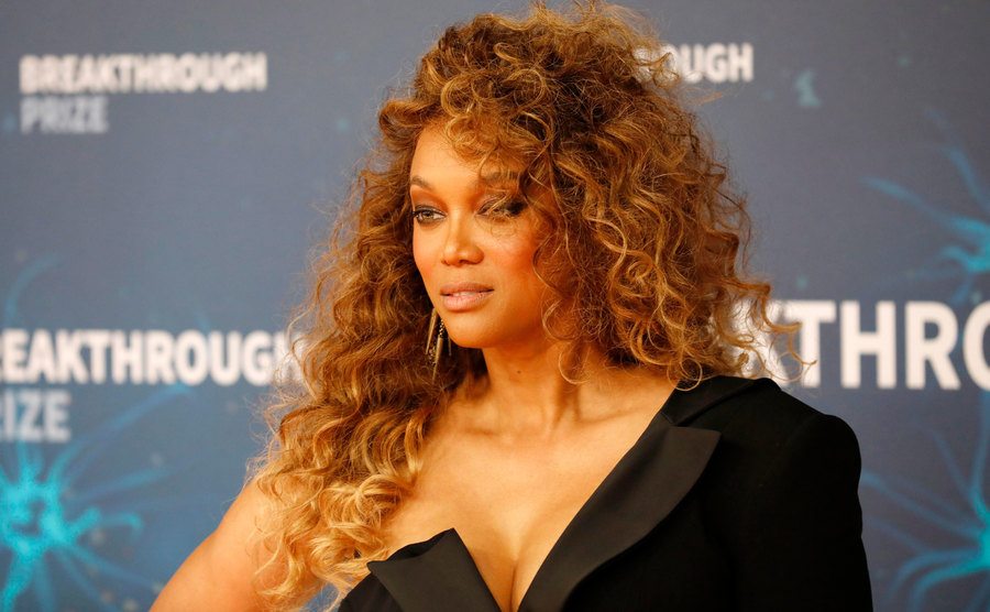 Tyra Banks attends an event.