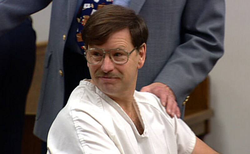 A picture of Gary during the trial.