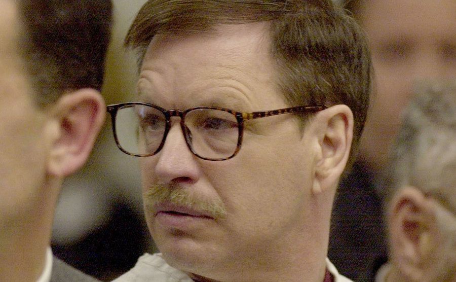 An image of Gary in court.