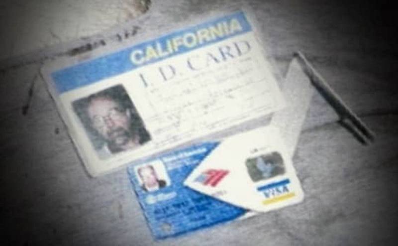 A photo of Paul Vados’ credentials.