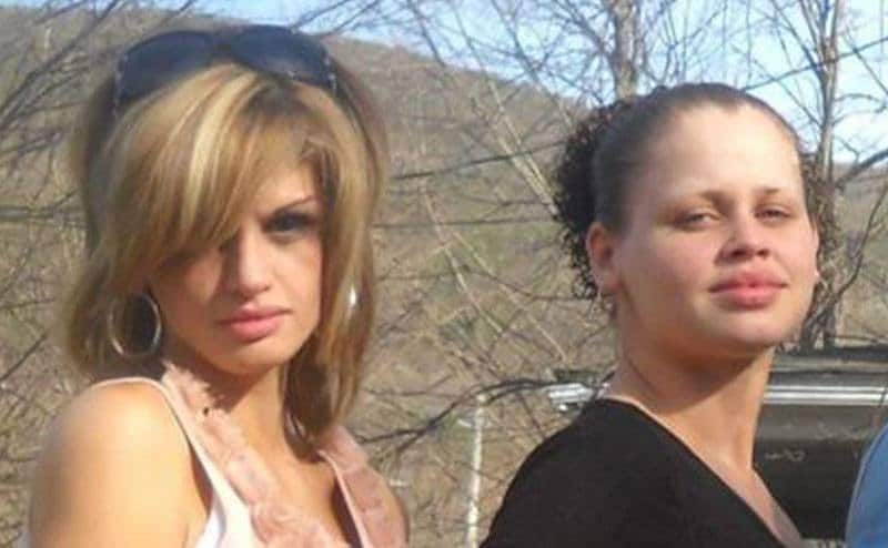 A picture of Shannan Gilbert and her sister Sarra.