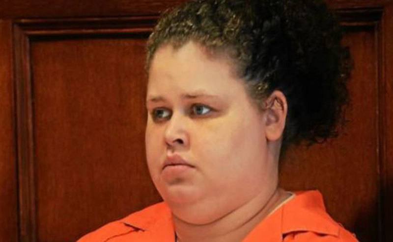 A photo of Sarra Gilbert during the trial.