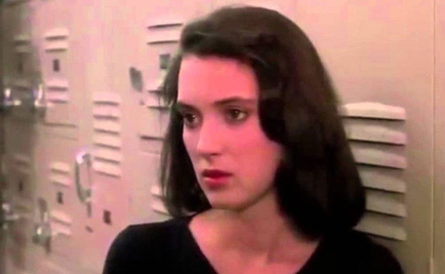 A still of Winona Ryder in the film.