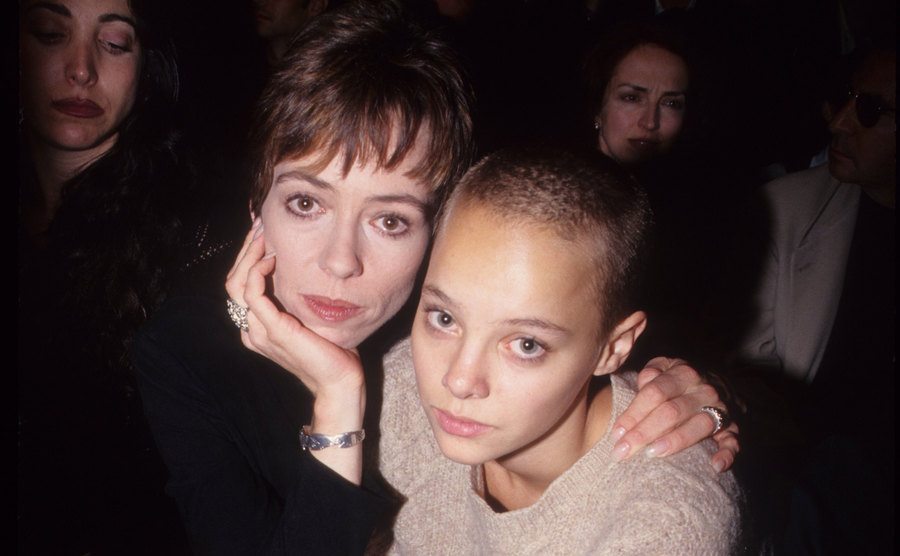 Mackenzie and her half-sister Bijou Phillips attend an event.