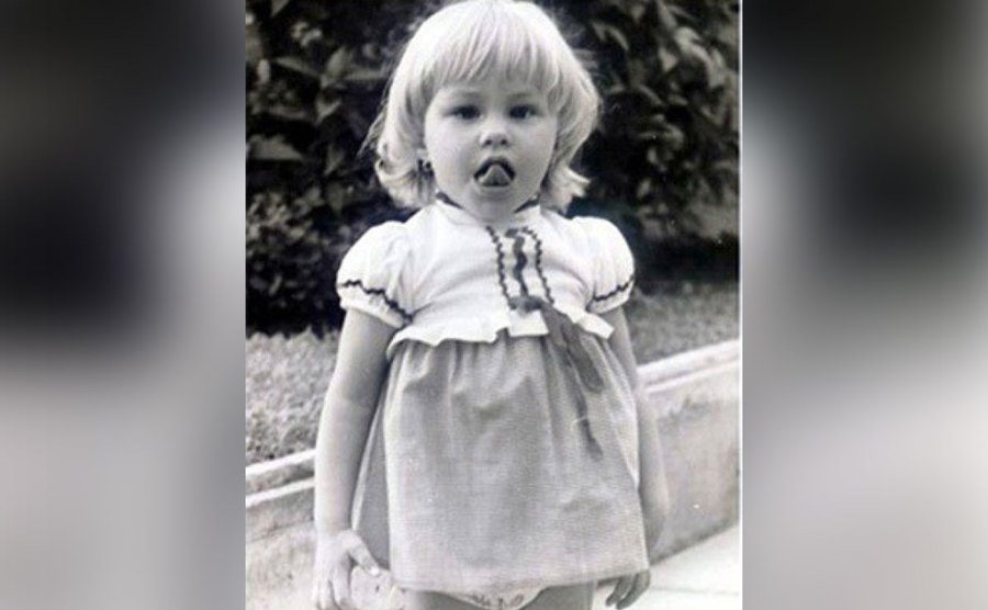 A photo of Sofia Vergara as a toddler. 