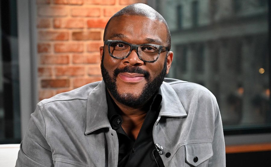 A portrait of Tyler Perry. 