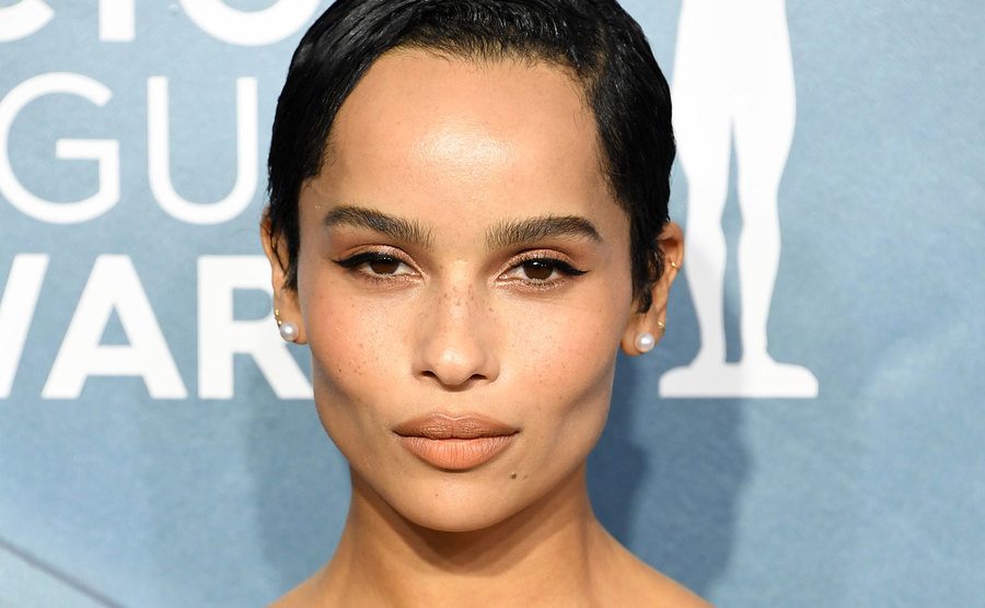 Zoe Kravitz arrives at the 26th Annual Screen Actors Guild Awards