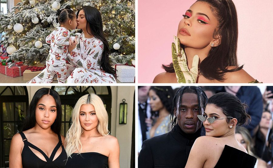 Kylie and Stormi / Kylie Jenner / Jordyn Woods and Kylie Jenner / Kylie Jenner and Travis Scott