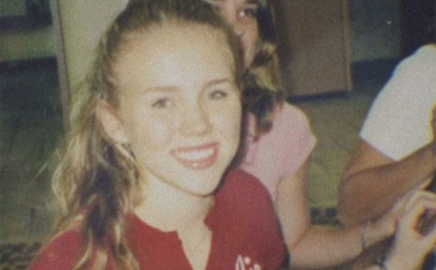 A dated image of Kara at the time