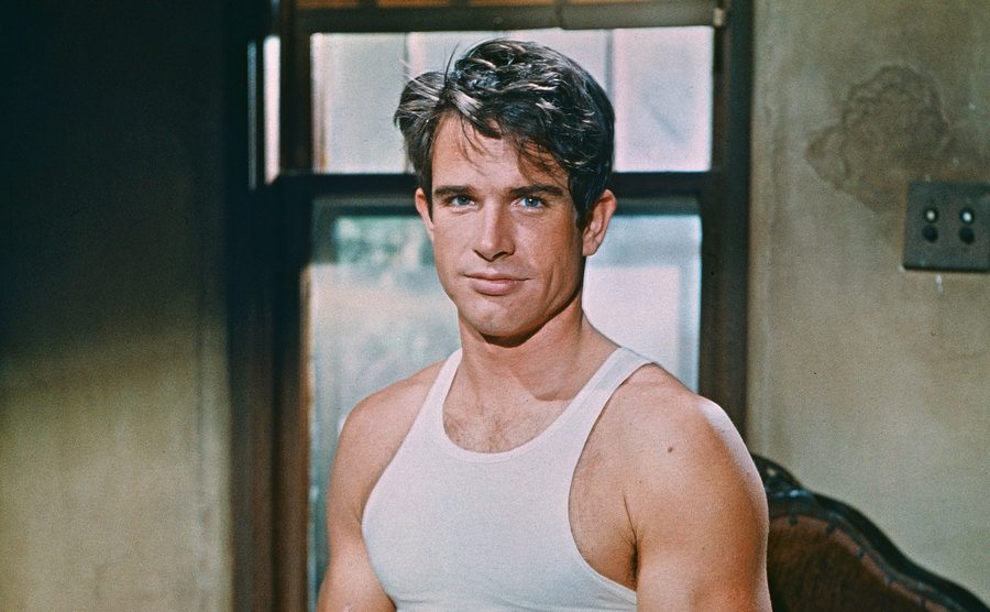 A still of Warren Beatty in Bonnie and Clyde.