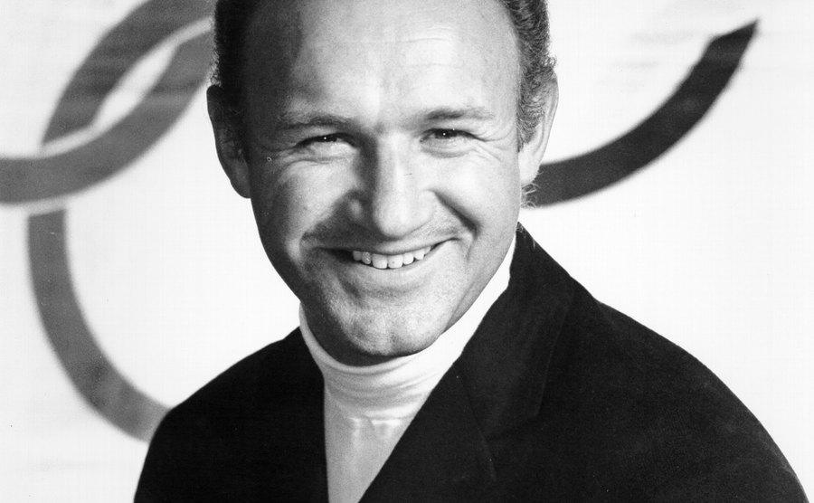 A dated portrait of Hackman.
