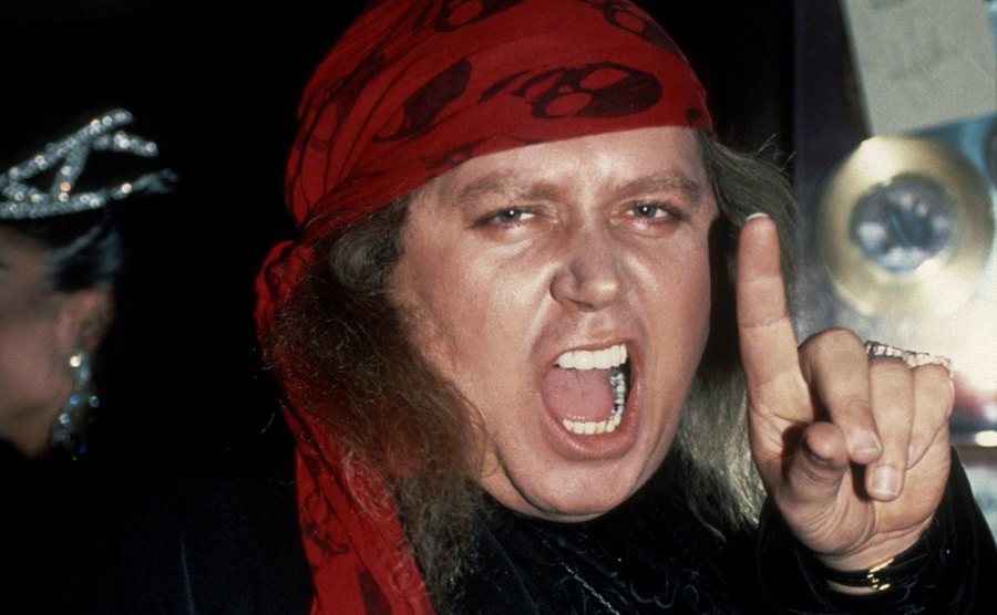 A dated portrait of Kinison.
