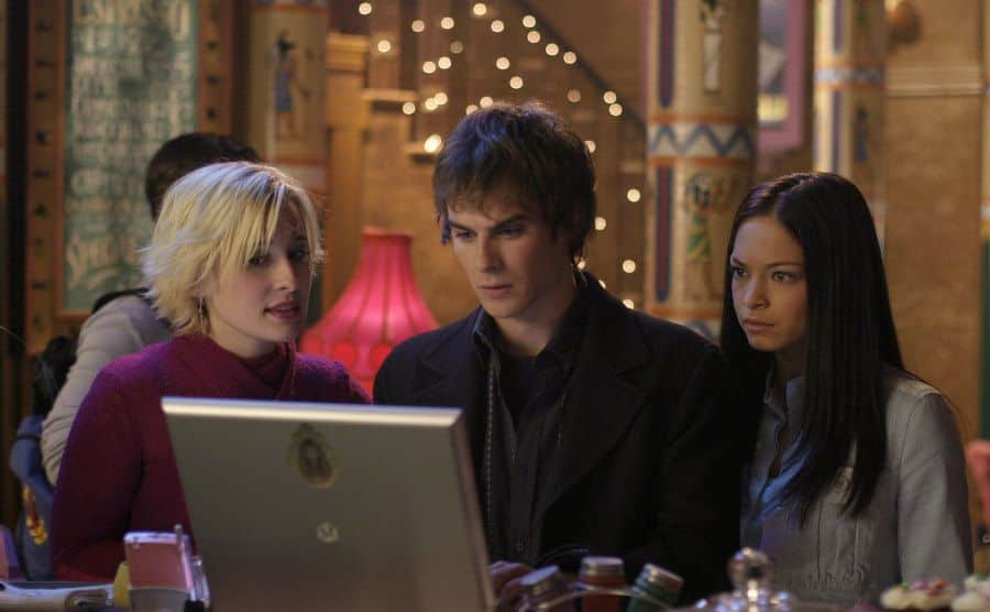 A still of Ian Somerhalder in a scene from the series.