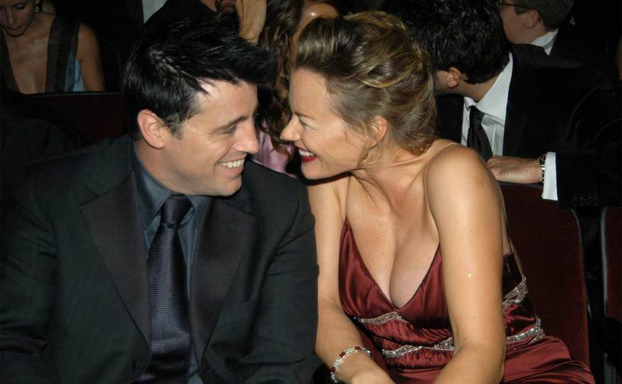 Matt LeBlanc and wife Melissa McKnight during 55th Annual Primetime Emmy Awards. 