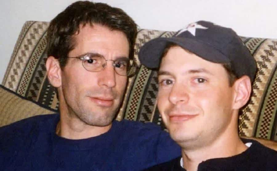 A dated picture of Peter and Danny at home.