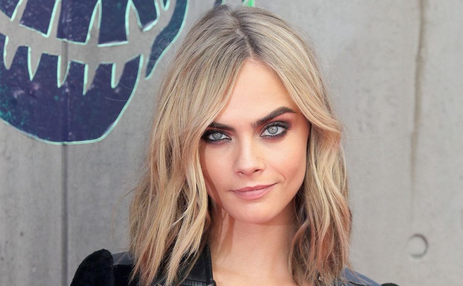 Cara Delevingne attends the European Premiere of 
