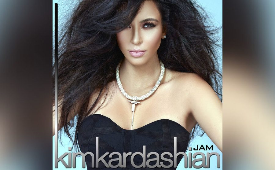 The cover art for Kim’s single. 